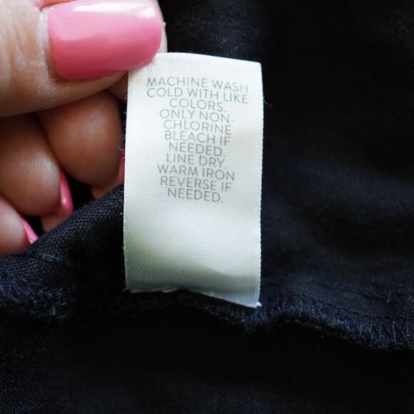 J. Jill Black Linen Blend Side Zip‎ Ankle Pants Size 12 - Picture 7 of 9